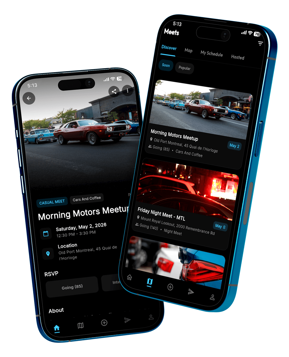 Car meets near you on Revv Social